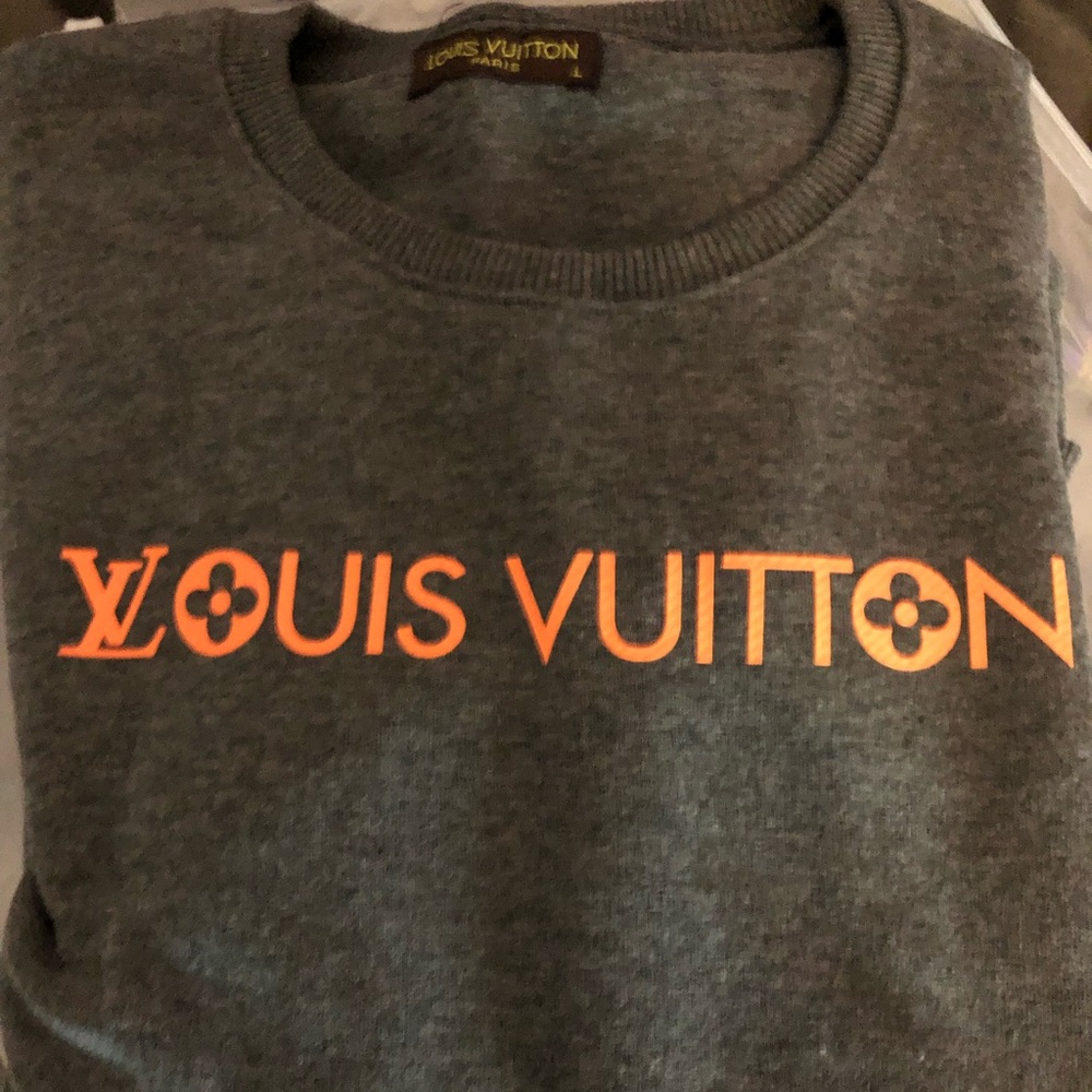 Brand new never worn LV sweater Authentic
